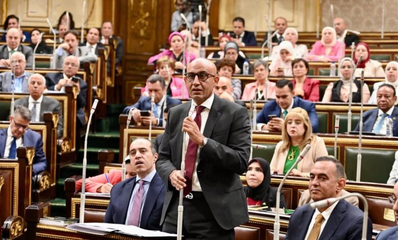 الوزير محمد عبد اللطيف يلقي كلمة تاريخية أمام الجلسة العامة لمجلس النواب