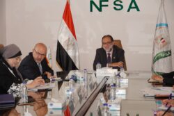 رئيس هيئة سلامة الغذاء يستقبل ممثل منظمة الصحة العالمية في مصر.