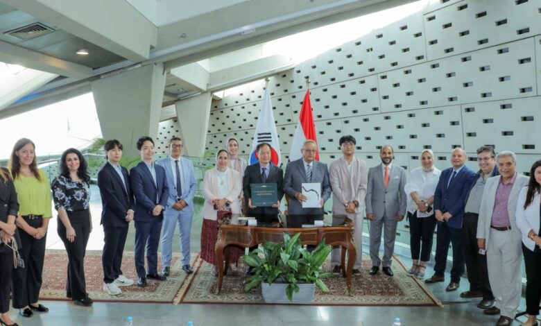 توقيع مذكرة تفاهم بين مكتبة الإسكندرية والمتحف الوطني لنظم تاريخ الكتابة بكوريا الجنوبية