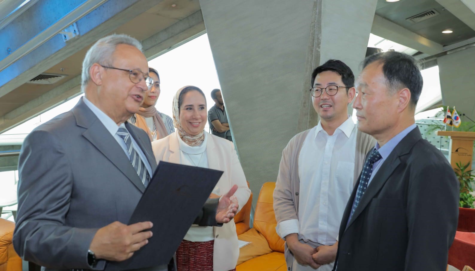 توقيع مذكرة تفاهم بين مكتبة الإسكندرية والمتحف الوطني لنظم تاريخ الكتابة بكوريا الجنوبية