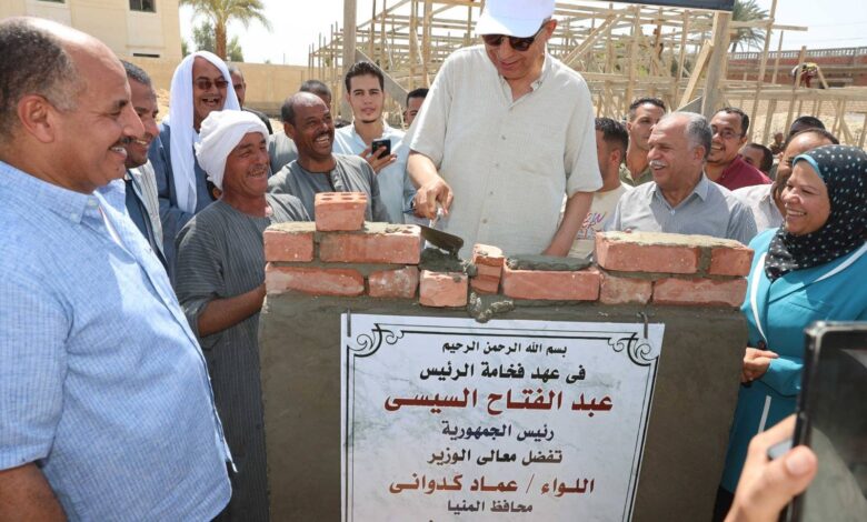 جولة ميدانية موسعة لمحافظ المنيا بعدد من قرى مركز بني مزار، لمتابعة الموقف التنفيذي ونسب الإنجاز في مشروعات التعليم
