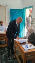 أحمد دياب يدلي بصوته في إنتخابات مجلس الشيوخ