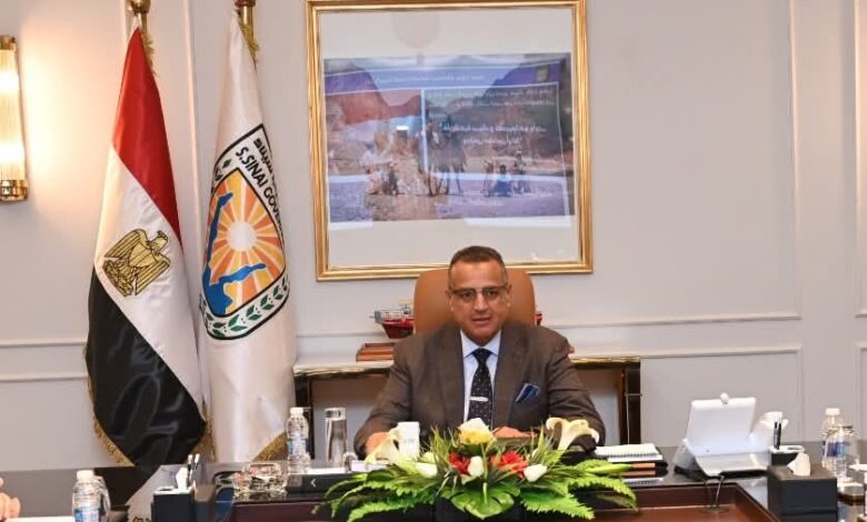 محافظ جنوب سيناء يتابع تطورات مشروع جرين شرم الشيخ.