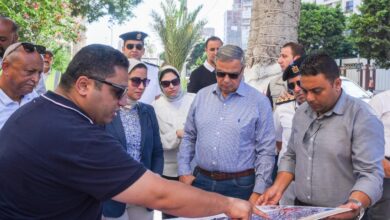 محافظ الإسكندرية يتفقد عددًا من المحاور الحيوية بشرق المدينة