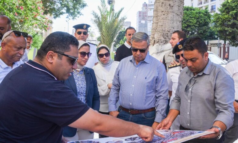 محافظ الإسكندرية يتفقد عددًا من المحاور الحيوية بشرق المدينة