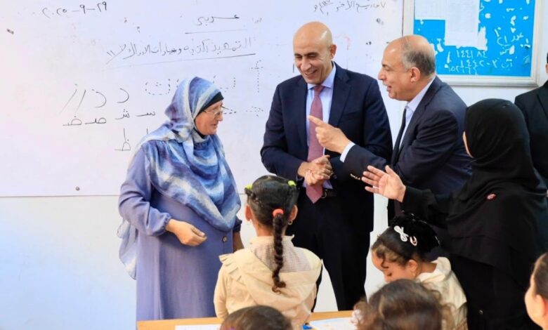 وزير التربية والتعليم ومحافظ المنيا يتفقدا بعض مدارس أبو قرقاص التعليمية