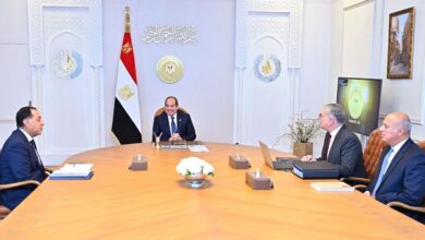 الرئيس السيسي إجتمع اليوم مع مدبولي وبدوي ووزير البترول والثروة المعدنية