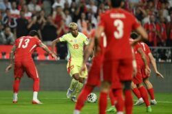 "هاتريك ميرينو".. منتخب إسبانيا يكتسح تركيا بسداسية في تصفيات كأس العالم