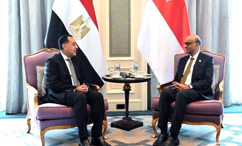رئيس سنغافورة : مصر لديها إمكانات واعدة وهذا هو الوقت المناسب