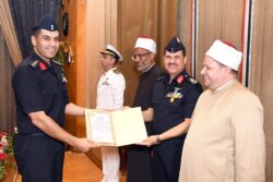 القوات المسلحة تحتفل بذكرى المولد النبوى الشريف