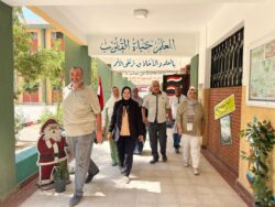 وفد رفيع المستوى من قيادات التعليم الفني قامت بزيارة مميزة في مدرسة العامرية التجارية بنات.