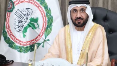 البرلمان العربي يرحب باعتماد الجمعية العامة للأمم المتحدة قرارا يؤيد إعلان حل الدولتين.