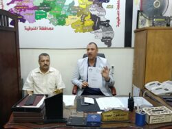 وكيل تعليم الغربية يعقد اجتماع مع مديري إدارات الأمن والإدارات التعليمية. 