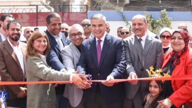 محافظ الإسكندرية يفتتح مدرسة الشهيد أحمد شيبوب بعد تطويرها
