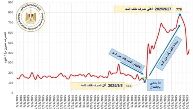 وزارة الموارد المائية والري بشأن فيضان نهر النيل