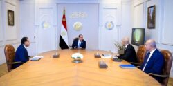 الرئيس السيسي إجتمع اليوم مع مدبولي رئيس مجلس الوزراء، عبد اللطيف وزير التربية والتعليم
