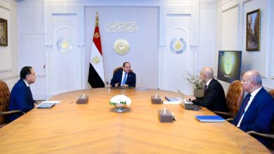 الرئيس السيسي إجتمع اليوم مع مدبولي رئيس مجلس الوزراء، عبد اللطيف وزير التربية والتعليم