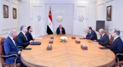 استقبل الرئيس السيسي، اليوم، السيد جون كريستمان الرئيس التنفيذي لشركة أباتشي العالمية المتخصصة في مجال بحث واستكشاف البترول.