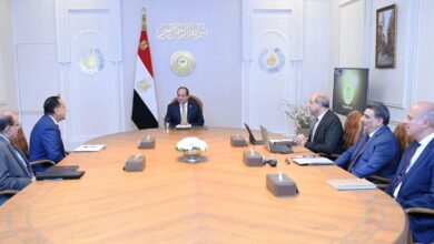 السيسي إجتمع اليوم مع مدبولي وبعض وزراء الدوله