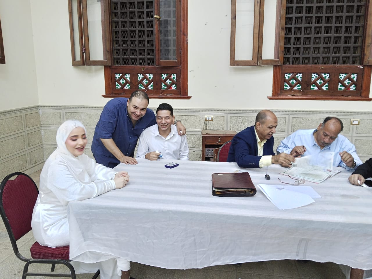 تهنئه الي المستشار أحمد جلال بمناسبة عقد قران شقيقه