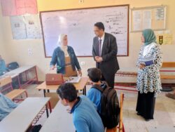 وكيل وزارة التربية والتعليم بالغربية يتابع فصول الخدمات بالمدارس الثانوية لمدارس إدارة غرب طنطا