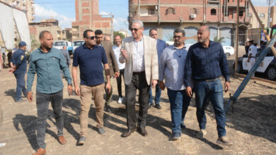 محافظ الغربية يتابع ميدانيًا انتظام الخدمات بمحيط مسجد السيد البدوي