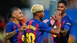 برشلونة يحقق فوزاً مثيراً على سيلتا فيغو بـ الدوري الإسباني
