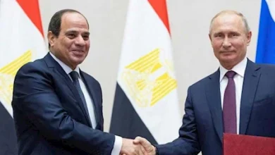 بوتين يهنئ الرئيس السيسي بعيد ميلاده
