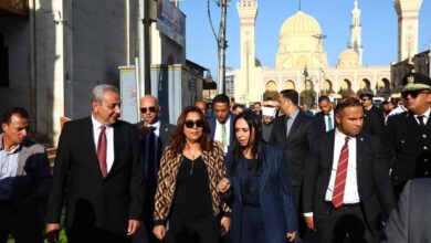 وزراء التنمية والأوقاف ومحافظ الغربية يتفقدون أعمال تطوير محيط مسجد السيد البدوي.