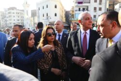 وزراء التنمية والأوقاف ومحافظ الغربية يتفقدون أعمال تطوير محيط مسجد السيد البدوي.