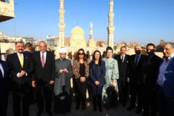 وزراء التنمية والأوقاف ومحافظ الغربية يتفقدون أعمال تطوير محيط مسجد السيد البدوي.
