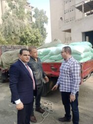 مديرية تموين الجيزة تضبط 6 أطنان دقيق بلدي مدعَّم و2.5 طن لحوم غير صالحة.