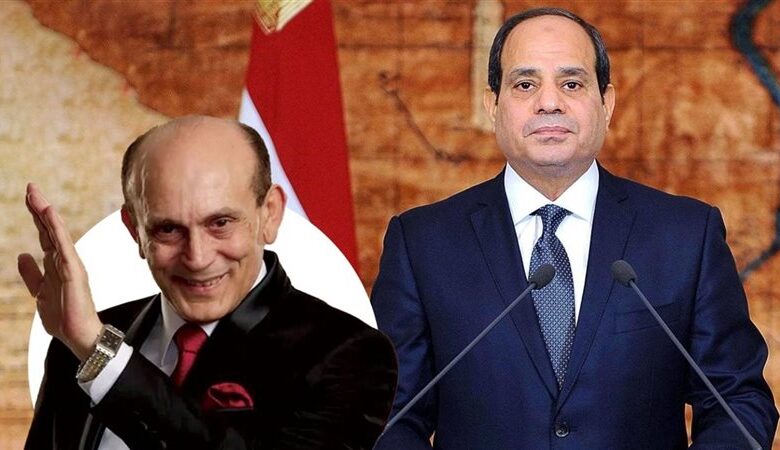لمسة إنسانية جديدة من الرئيس السيسي تجاه الفنان محمد صبحى في أزمته الصحية.