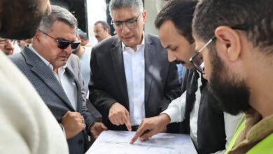 محافظ الجيزة يتفقد المسارات البديلة لمواقع أعمال مترو الهرم