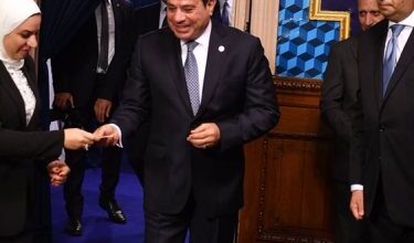 الرئيس السيسي أدلي بصوته