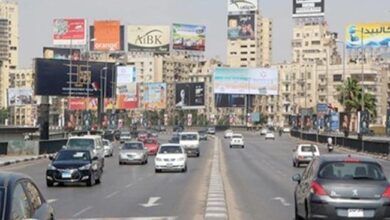 الحالة المرورية بشوارع وميادين ومحاور القاهرة والجيزة اليوم