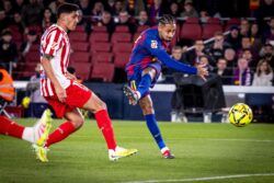 برشلونة ينهي الكلاسيكو أمام أتلتيكو مدريد بثلاثية في الدوري الإسباني