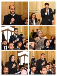 وزير الخارجية يستقبل طلبة كلية السياسة والاقتصاد بجامعة بني سويف. 
