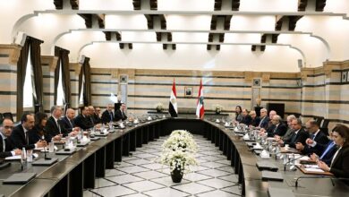 مصر ولبنان يترأسان جلسة مباحثات موسّعة لبحث سُبل تعزيز التعاون في المجالات المختلفه