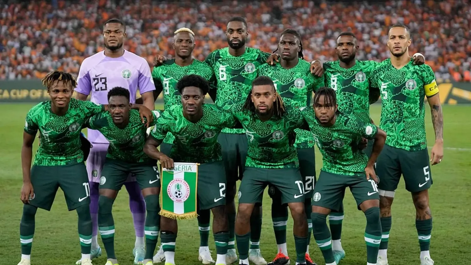 تشكيل منتخب نيجيريا الرسمي أمام موزمبيق في أمم إفريقيا