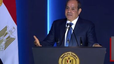 الرئيس السيسي: يجب سن قانون لمنع استخدام الهواتف المحمولة للفئات الصغيرة.