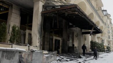 الخارجية القطرية تؤكد سلامة دبلوماسييها بعد تضرر سفارة الدوحة في اوكرانيا