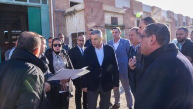محافظ الإسكندرية يتفقد التوسعات الصناعية لشركة الأهرام للألومنيوم