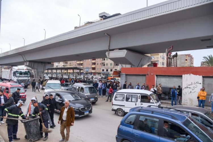 محافظ الإسكندرية يجري جولة ميدانية بالكيلو 21 بنطاق حي العجمي