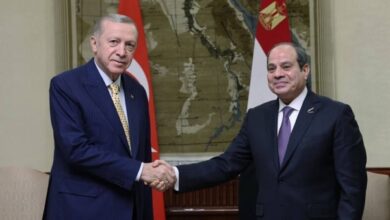 الرئيس السيسى يستقبل اليوم رئيس الجمهورية التركية