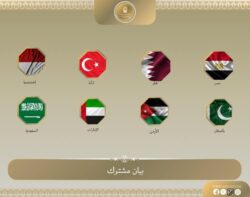 وزير الخارجية والدول العربية يعربوا عن الانتهاكات المتكرره علي غزه