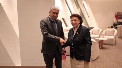 وزير السياحة والآثار يستقبل وزيرة ثقافة اليونان خلال زيارتها الرسمية الحالية إلى مصر.