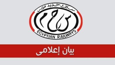 السكه الحديد جرار زراعي يقتحم شريط السكة الحديد بين محطتي فاقوس والسماعنة