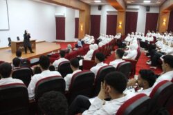 صندوق مكافحة الإدمان يعقد ورش لطلاب المعهد القومي للأورام لطرق الوقاية مع مرضى الإدمان.
