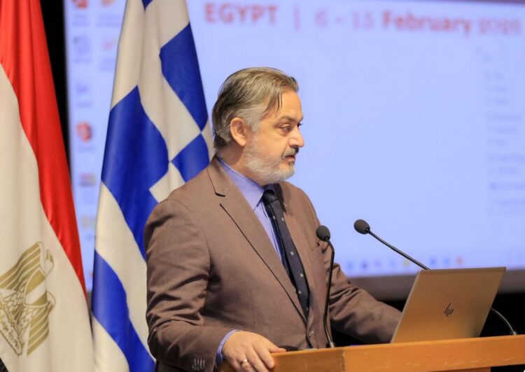 افتتاح منتدى الصداقة المصرية اليونانية الخامس بمكتبة الإسكندرية